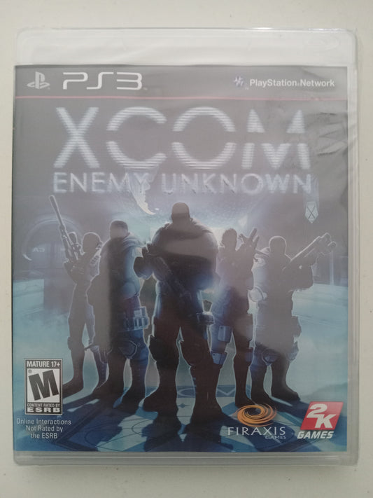 XCOM Enemy Unknown Playstation 3 Video Game, Rated M, USED