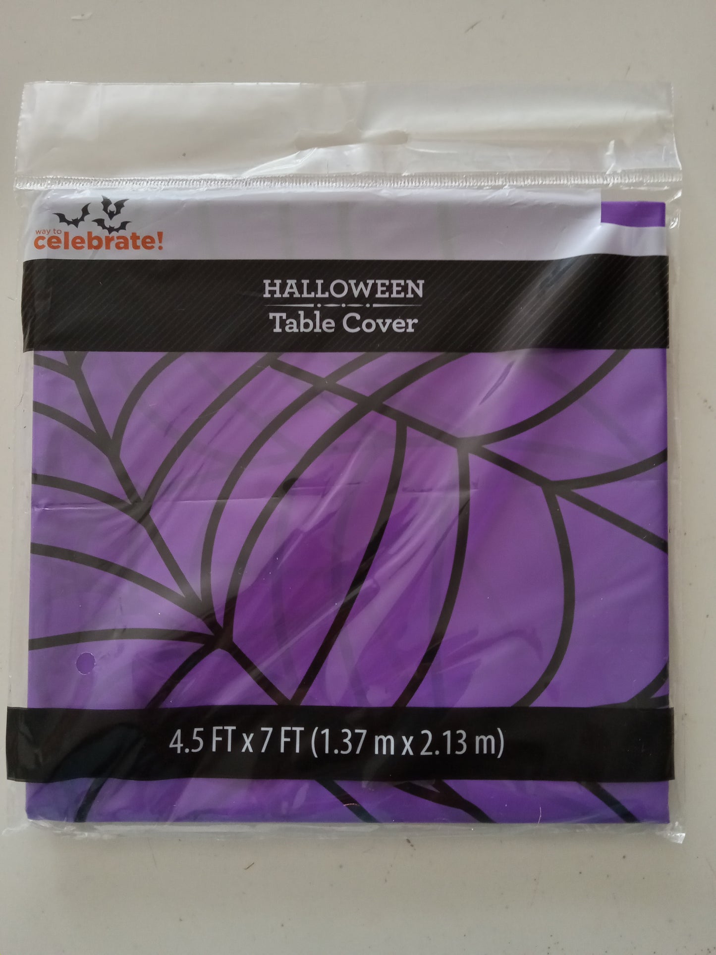 Halloween Party Table Covers Plastic 54"x84", NEW