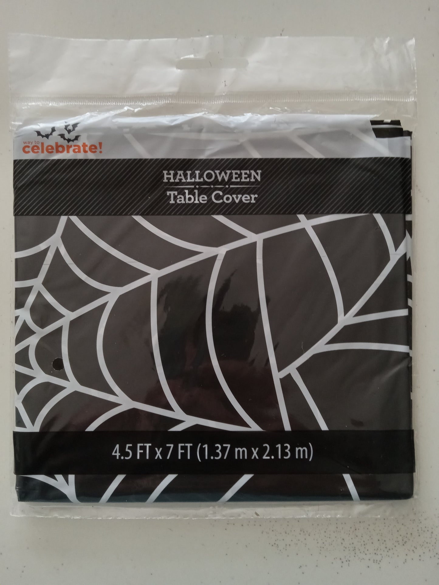 Halloween Party Table Covers Plastic 54"x84", NEW