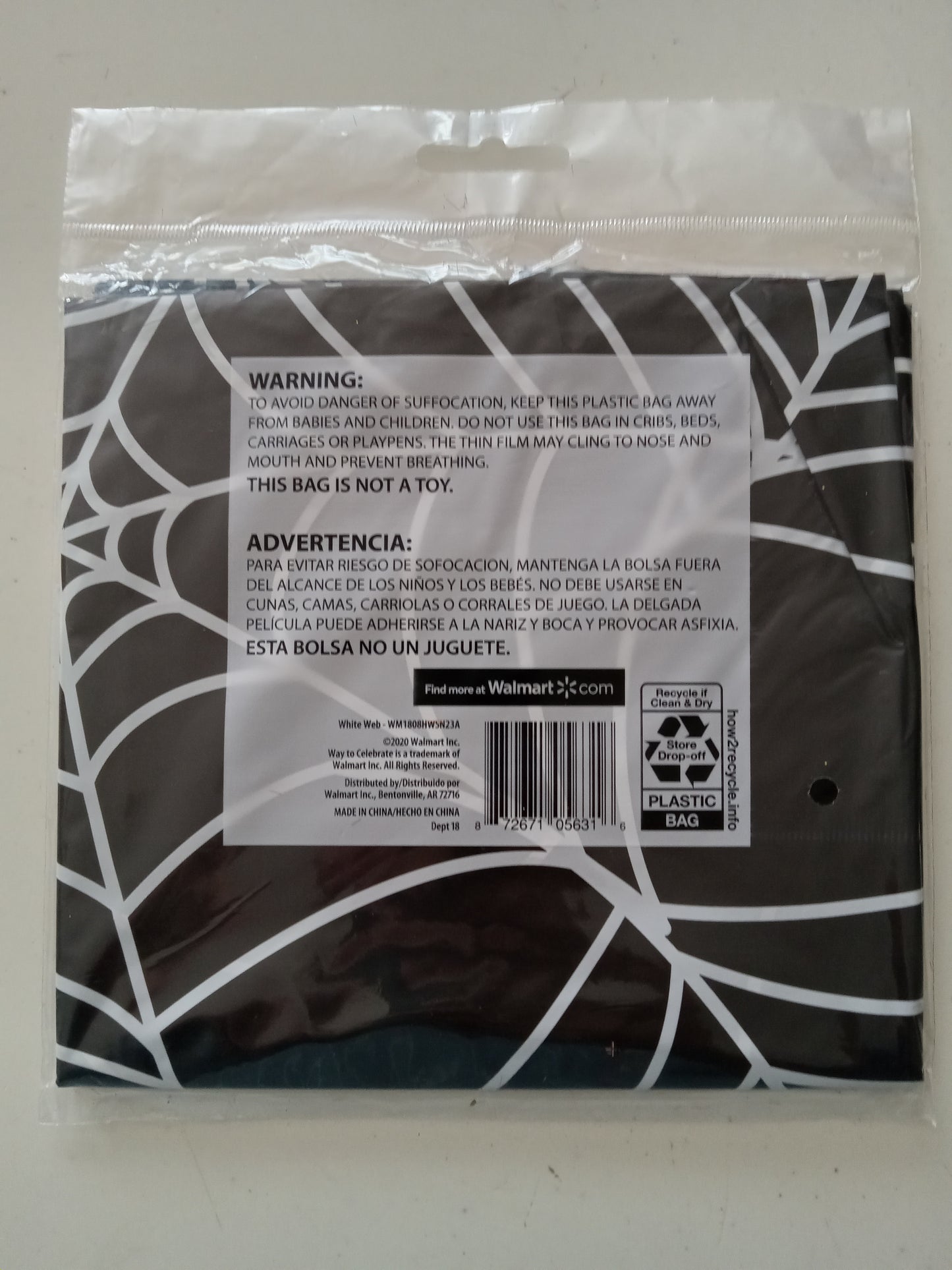 Halloween Party Table Covers Plastic 54"x84", NEW