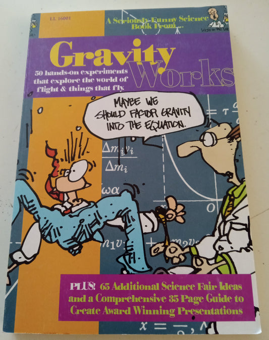 Gravity Works Science Experiments Book by B.K. Hixson, Science Fair Ideas, Paperback, LIKE NEW