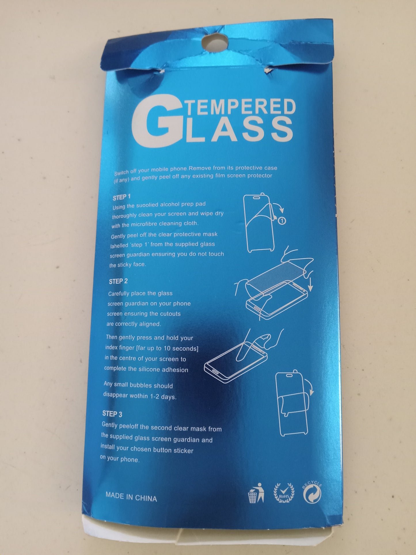 2 Tempered Glass Screen Protectors iPhone 6S, 7Plus or Samsung Galaxy S6, by XS Premium Tempered Guardian, NEW