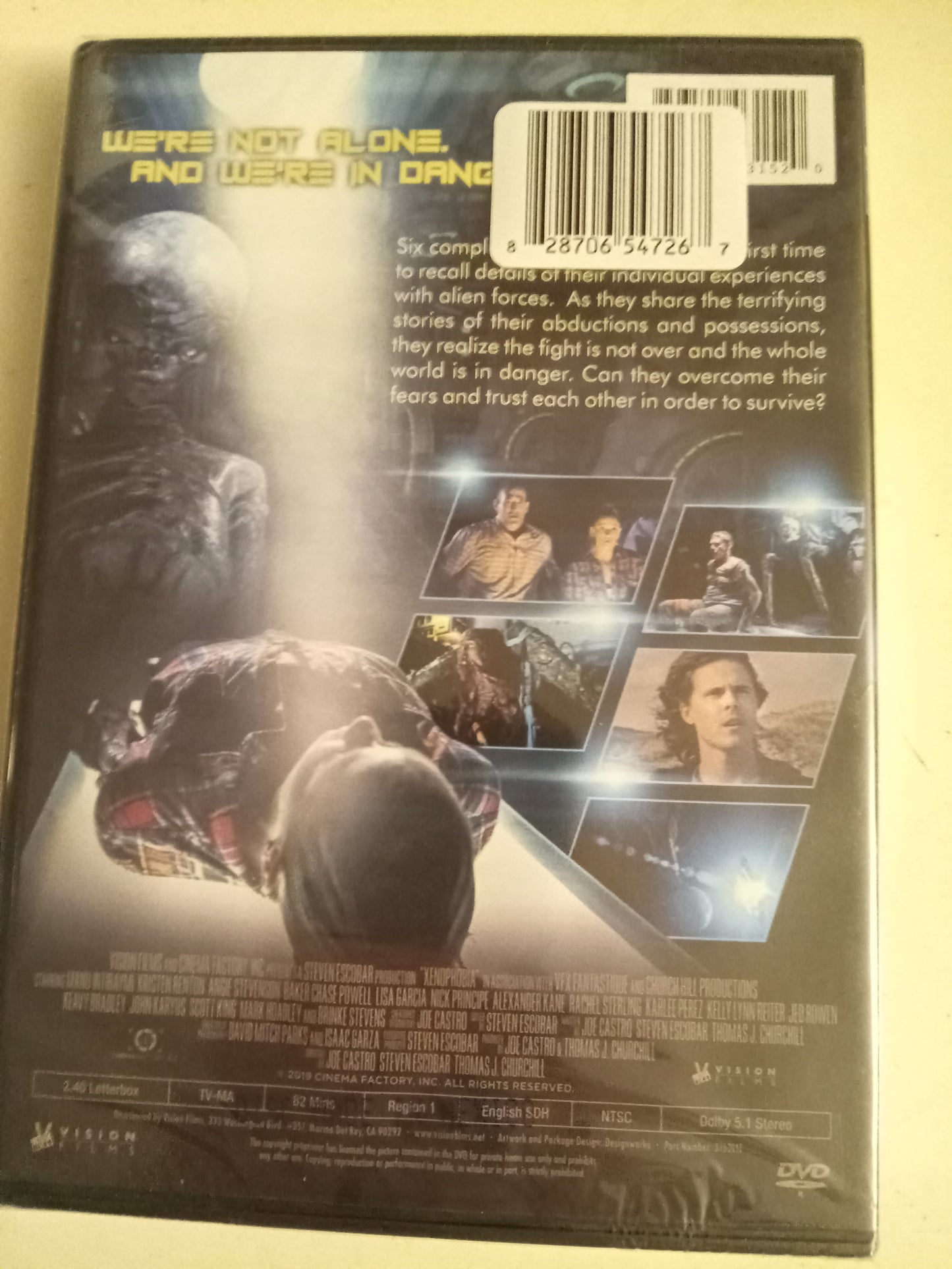 Xenophobia, DVD Movie, Widescreen, Not Rated, NEW