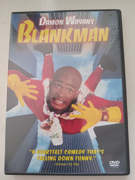 BlankMan, DVD Movie, Damon Wayans Fullscreen/Widescreen, Rated PG-13, USED