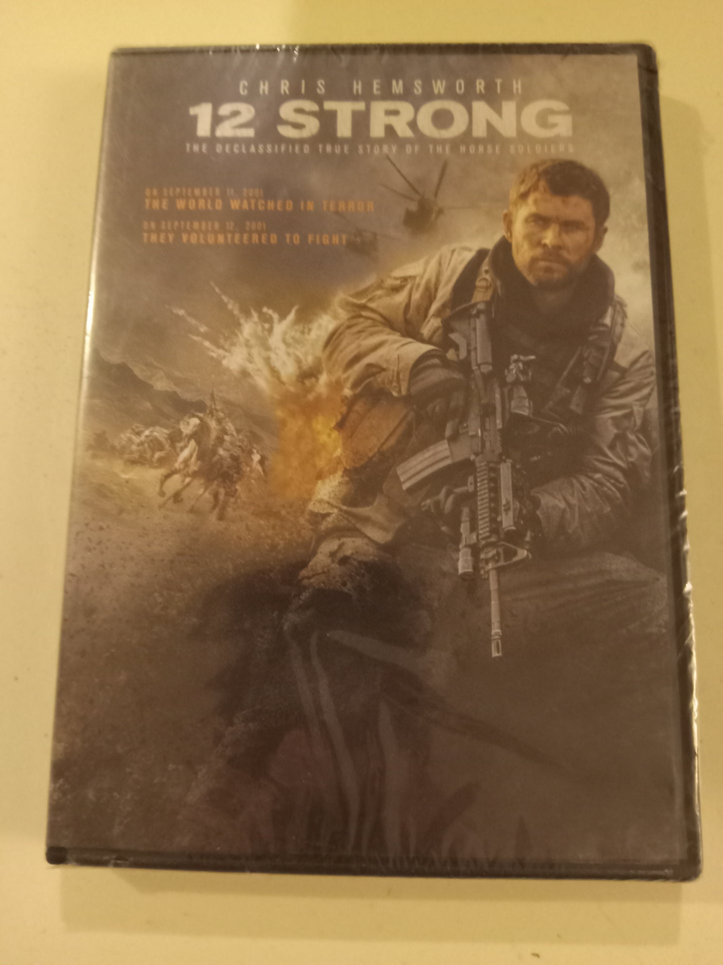 12 Strong, DVD Movie, Chris Hemsworth Widescreen, Rated R, NEW