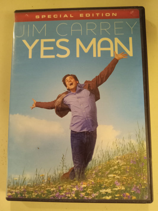 Yes Man, DVD Movie, Jim Carrey, Widescreen, Special Ed. Rated PG-13, USED