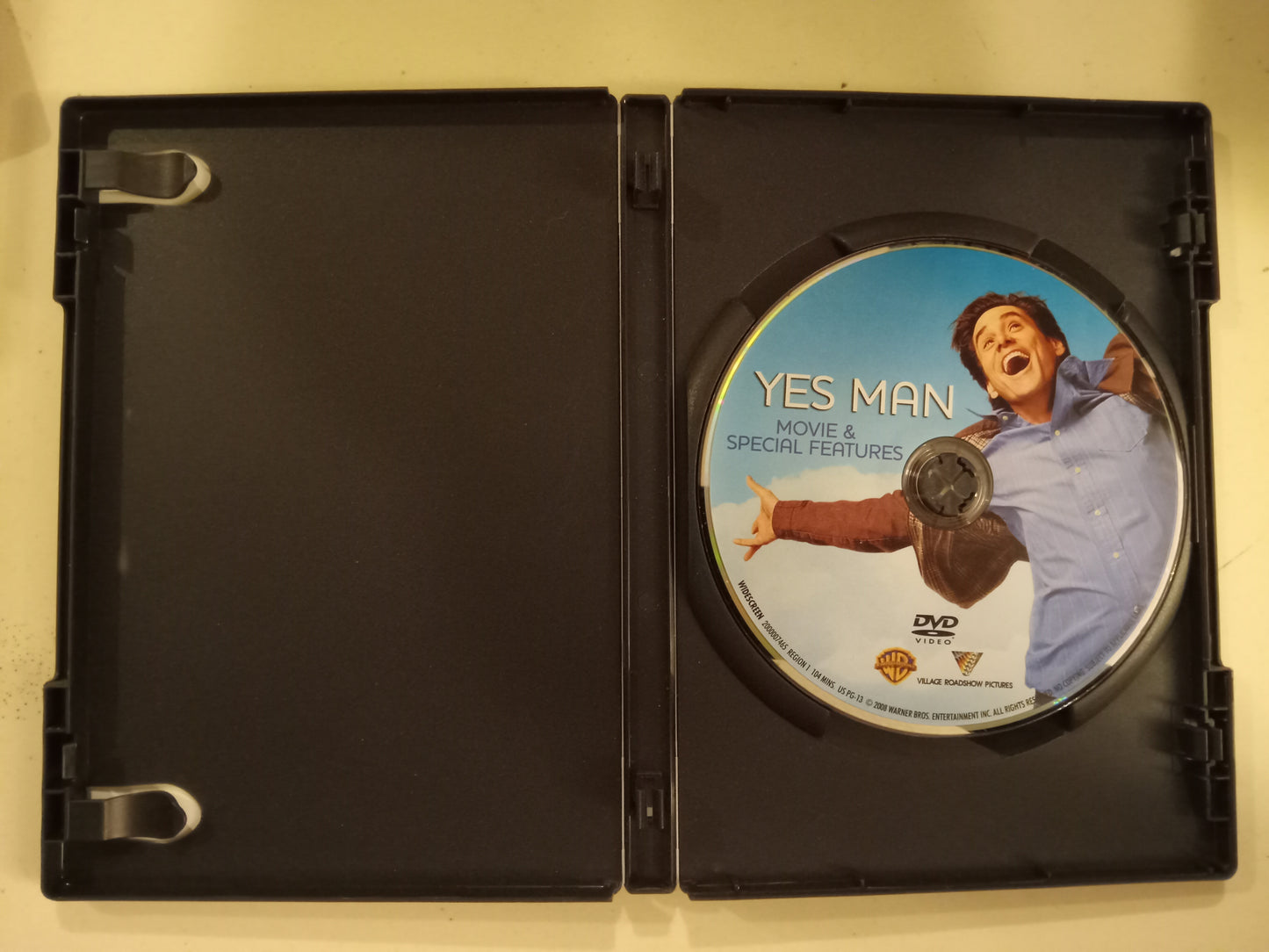 Yes Man, DVD Movie, Jim Carrey, Widescreen, Special Ed. Rated PG-13, USED