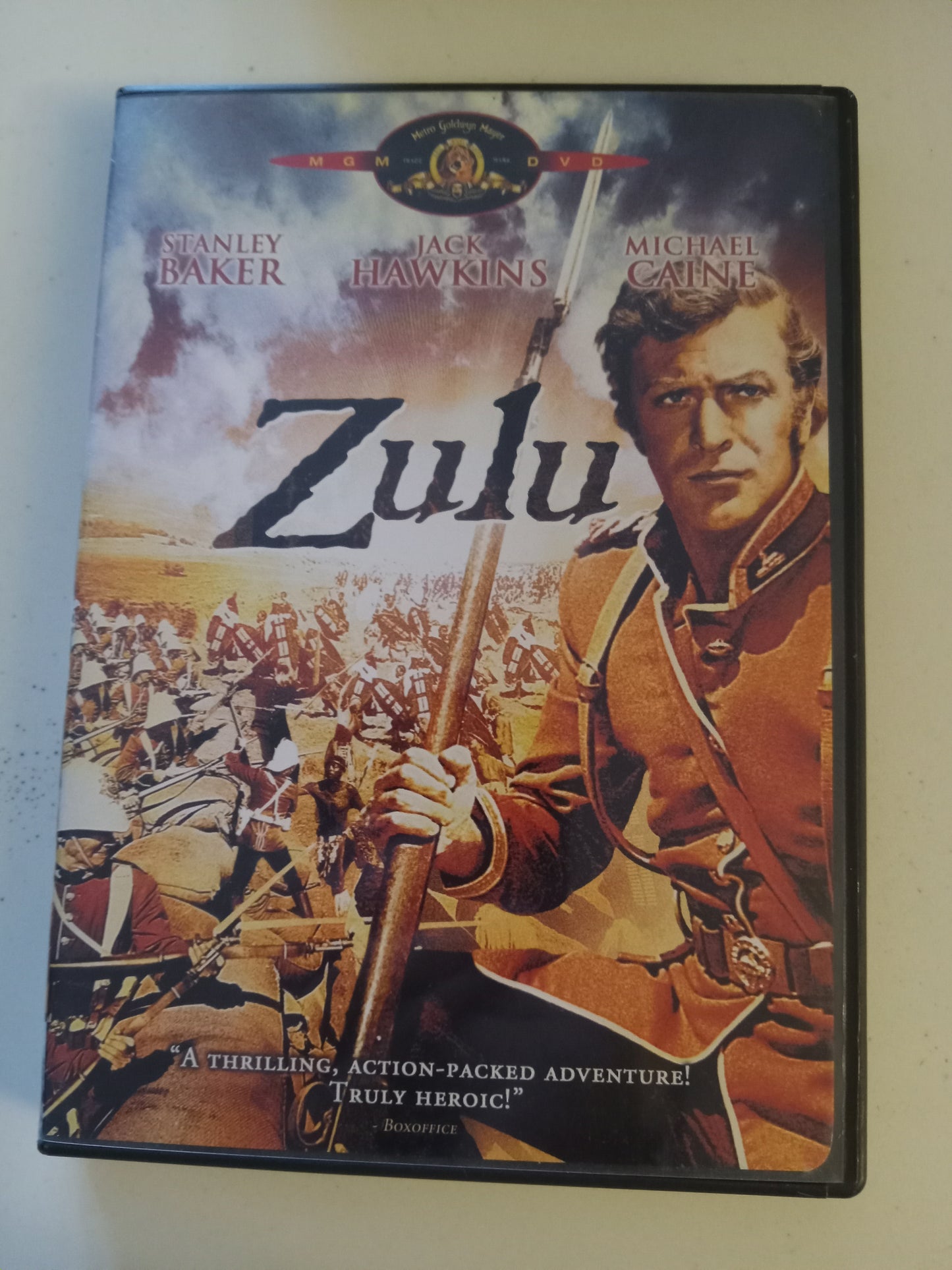 Zulu, DVD Movie, Michael Caine Widescreen, Not Rated, USED