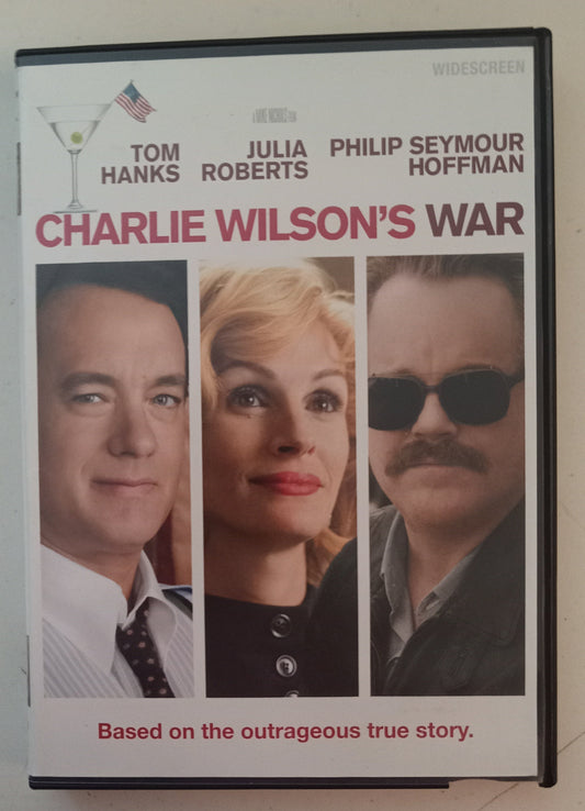 Charlie Wilson's War, DVD Movie, Tom Hanks Widescreen, Rated R, USED