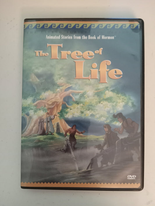 The Tree Of Life, Animated Stories from Book of Mormon, DVD Movie, Fullscreen, Living Scriptures, Rated G, USED