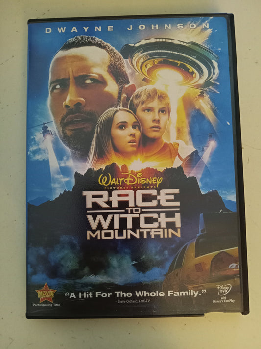 Race To Witch Mountain, DVD Movie, Dwayne Johnson Widescreen, Rated PG, USED