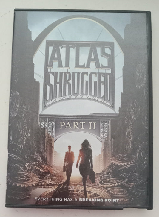 Atlas Shrugged Part 2, DVD Movie, Samantha Mathis Widescreen, Rated PG-13, USED