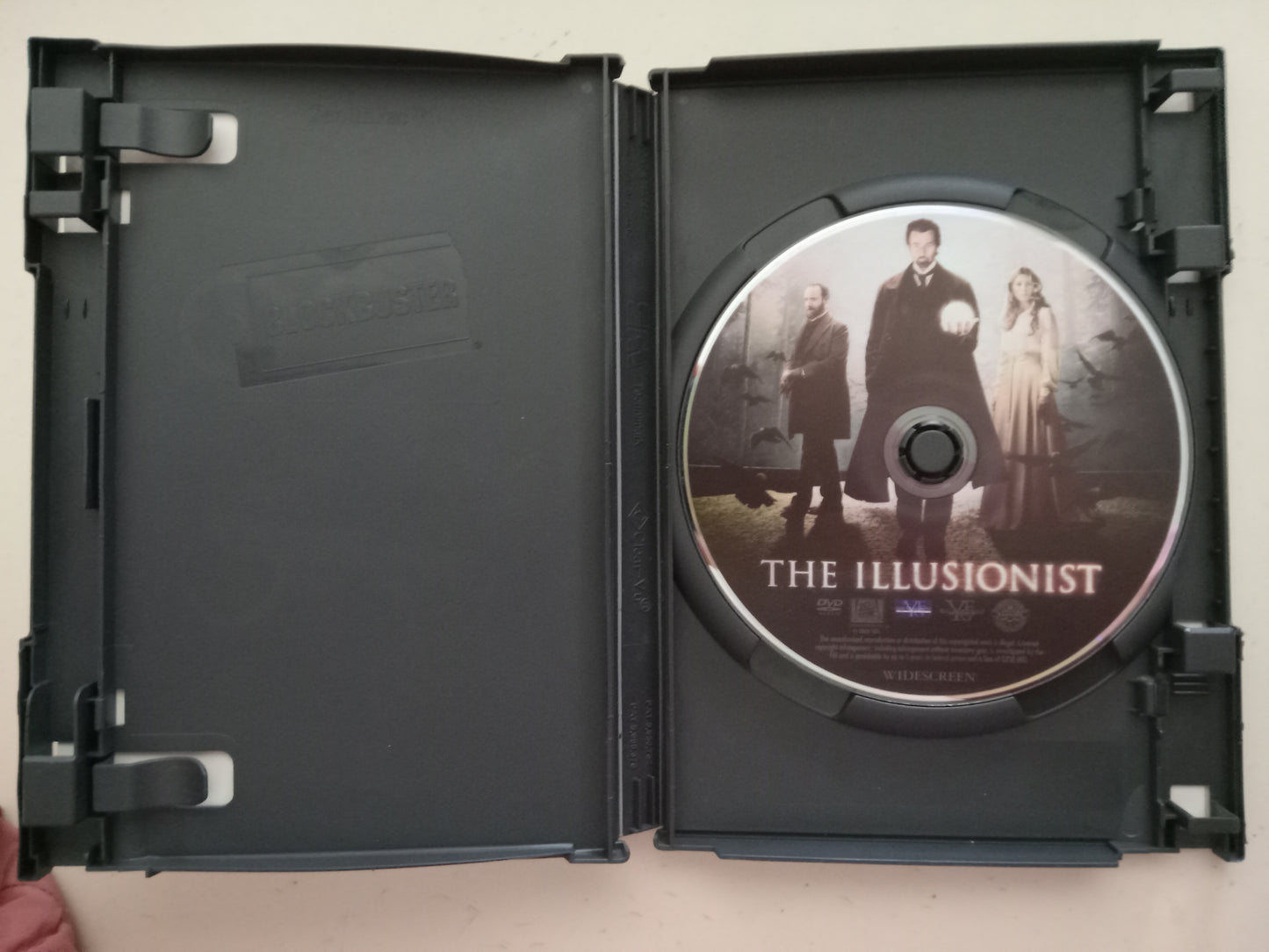 The Illusionist, DVD Movie, Edward Norton Widescreen, Rated PG-13, USED