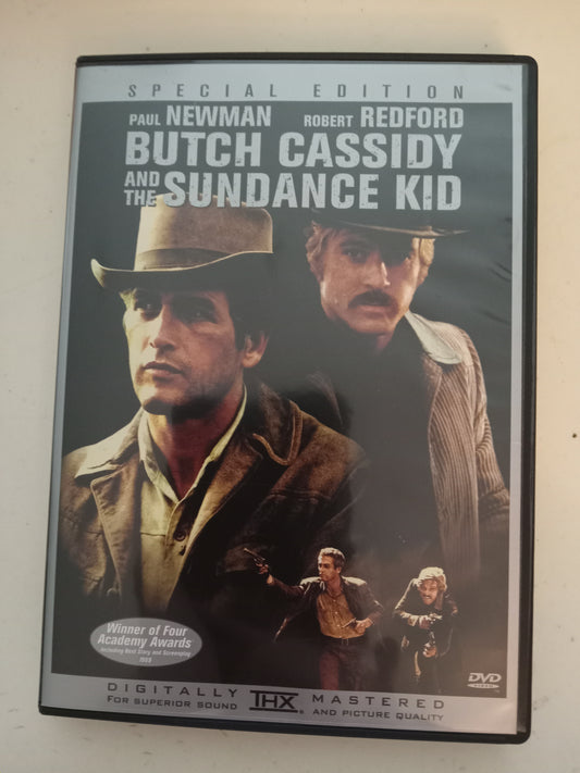 Butch Cassidy And The Sundance Kid, DVD Movie, Paul Newman Widescreen, Special Ed. Rated PG, USED