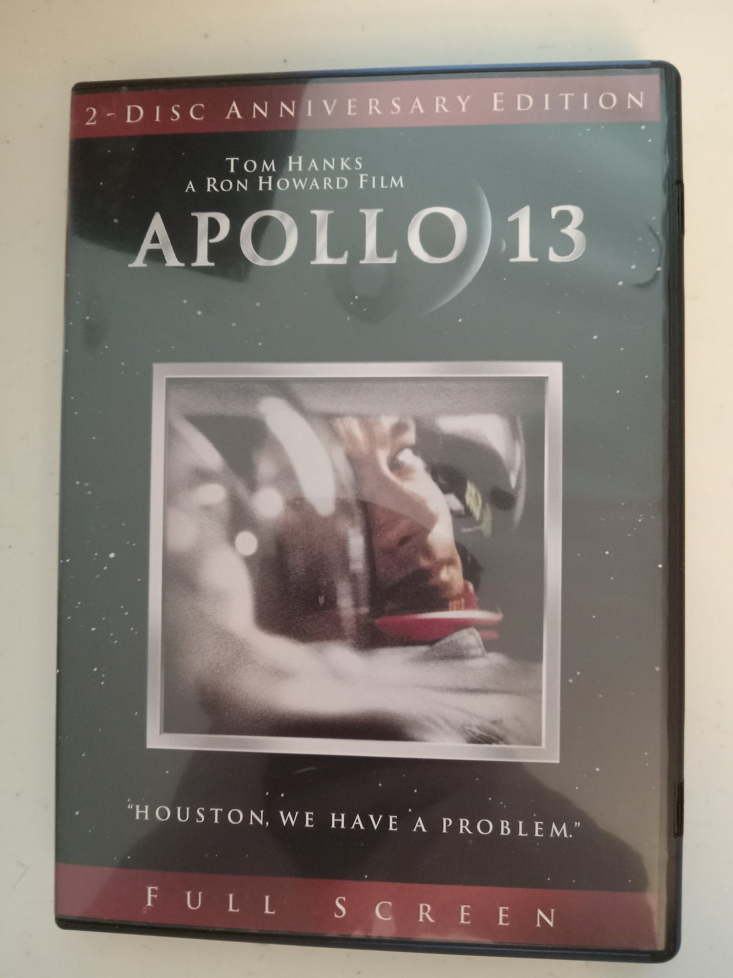 Apollo 13, DVD Movie, Tom Hanks Fullscreen, 2 Disc Anniversary Ed. Rated PG, USED