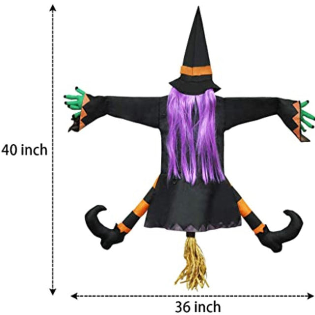 Halloween Decoration Ghostface Scarecrow Floating Lawn Decor Haunted House NEW