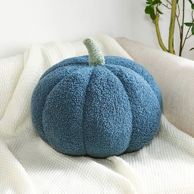 Stuffed Pumpkin Pillow Toy Halloween & Autumn Fall Harvest Decor NEW