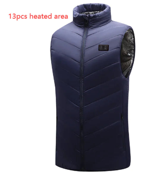 Camouflage Heated Vest Winter Sports Construction Outdoor Wear