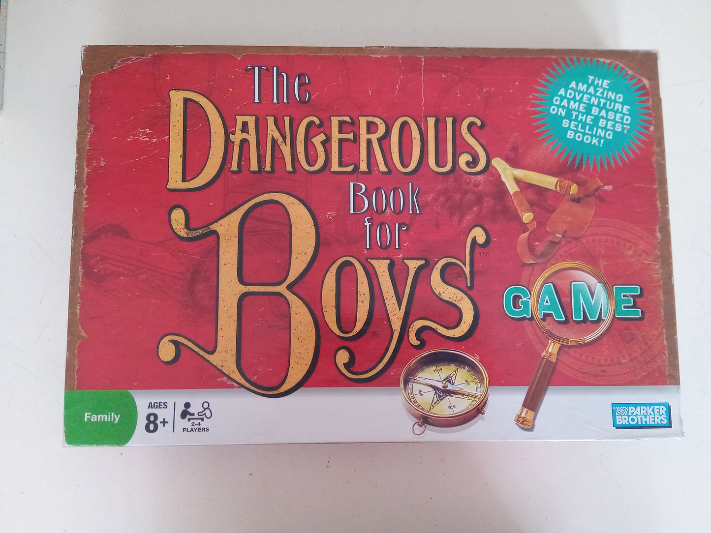 The Dangerous Book For Boys Board Game for Young Boys/Kids Fun, Complete Rare, AMB, USED