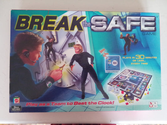 Break The Safe Board Game Beat the Clock Electronic Like Escape Room Excellent, AMB, USED