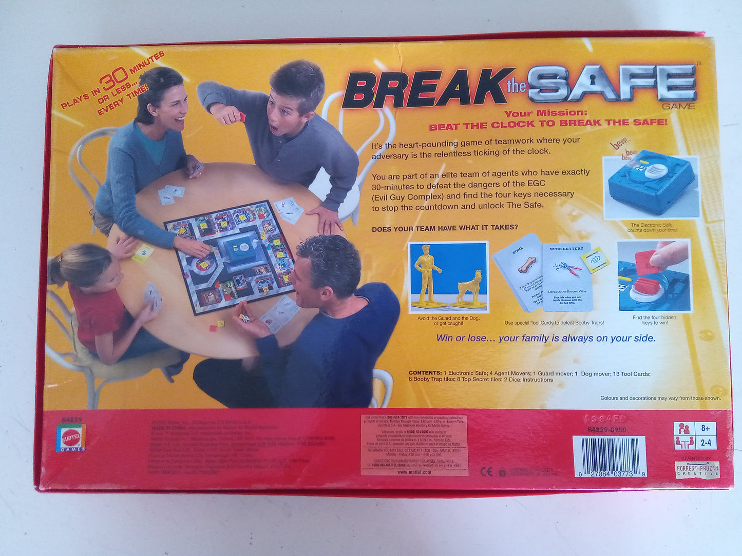 Break The Safe Board Game Beat the Clock Electronic Like Escape Room Excellent, AMB, USED