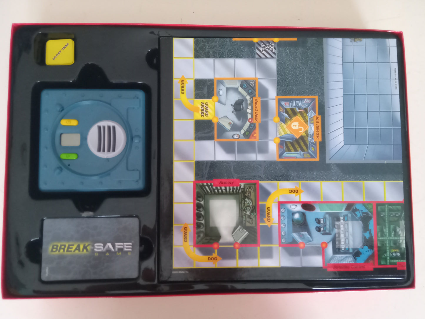 Break The Safe Board Game Beat the Clock Electronic Like Escape Room Excellent, AMB, USED