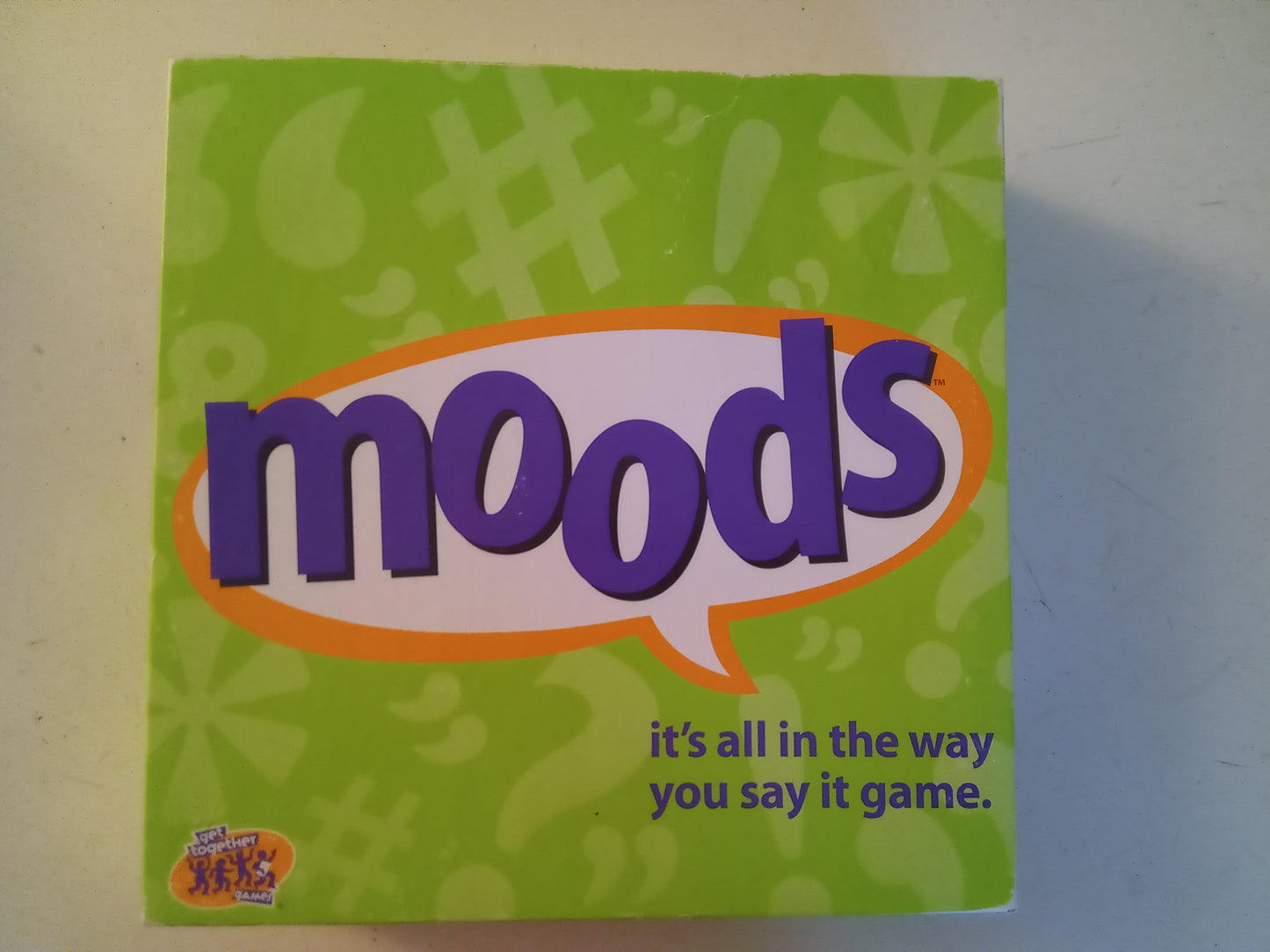 Game Moods Family Interacting Acting Cards Board Game, AMB, USED