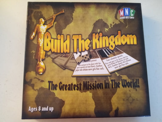 Build The Kingdom LDS Mormon Christian Family Card Game Rare, AMB, USED