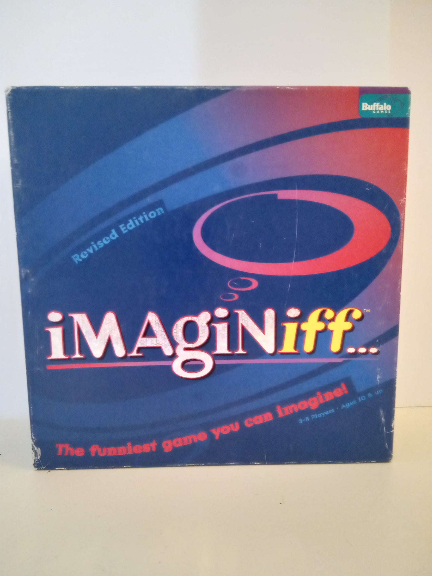 Imaginiff Imagine IF Family Fun Board Game, Revised Ed. & Original, AMB, USED