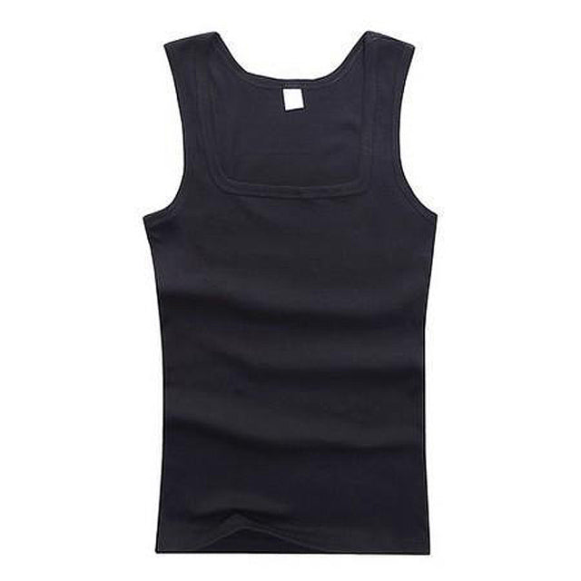 Men's Soft Cotton Tank Top Workout Muscle Shirt NEW