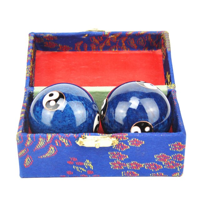 Rolling Baoding Yin Yang Relaxation Balls De-Stress Holistic Chinese Wellness Balance NEW