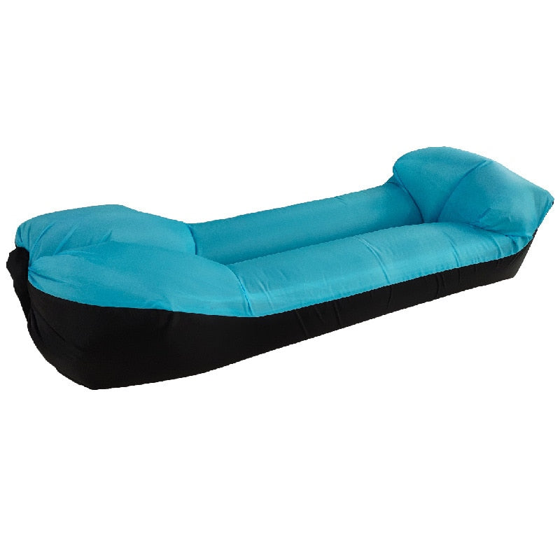 Inflatable Sofa Bed Comfort Lounger Anti-deflation Tech, Rip-Stop, Waterproof, Beach, Camping NEW