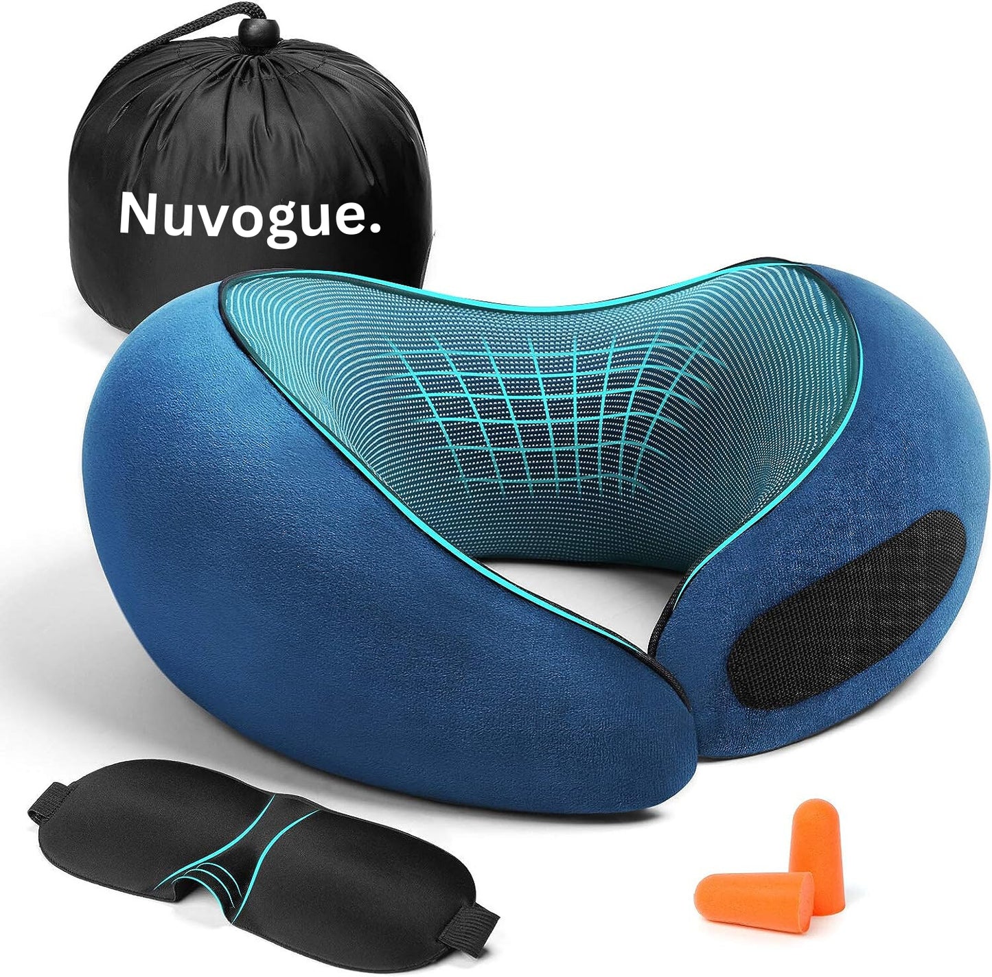 SkySoothe Neck Pillow Travel Comfort Supplies Plane Train Bus Sleeping NEW