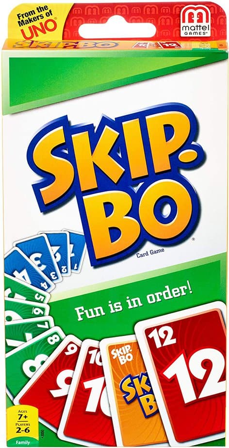 Skip-BO Card Game by Cartes Classic Fun Game, NEW