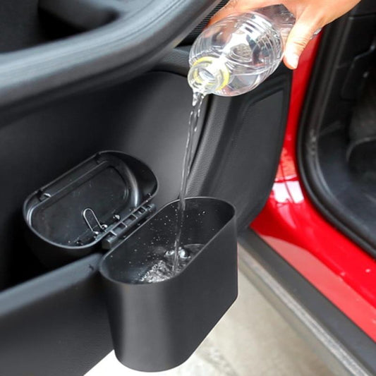 Car Truck Automotive Hanging Trash Bin Can Discrete Stylish Drip/Splash Free NEW