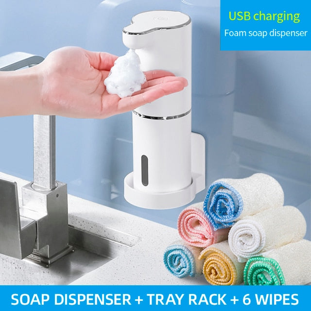 Automatic Foam Soap Dispensers Kitchen/Bath Hand Washing Motion Activated NEW