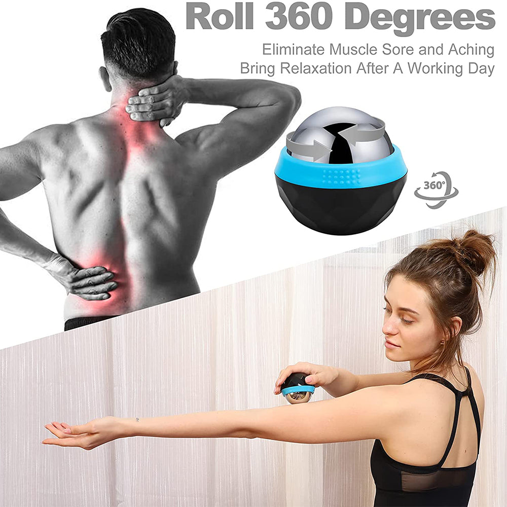 Massage Roller Ball Targeted Cold Therapy Removable Free-Rolling Freezable NEW