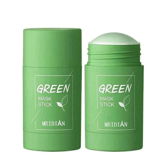 Deep Cleanse Green Tea Cleansing Mask+Vitamin E Stick Clears Acne, Blackheads, Clogged Pores NEW