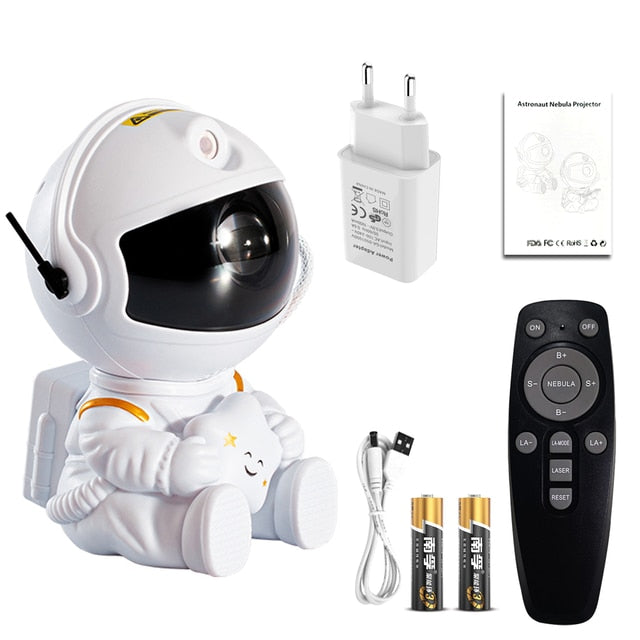 Astronaut Light LED Projector Night Light Dazzling Display Planets Stars Space NEW