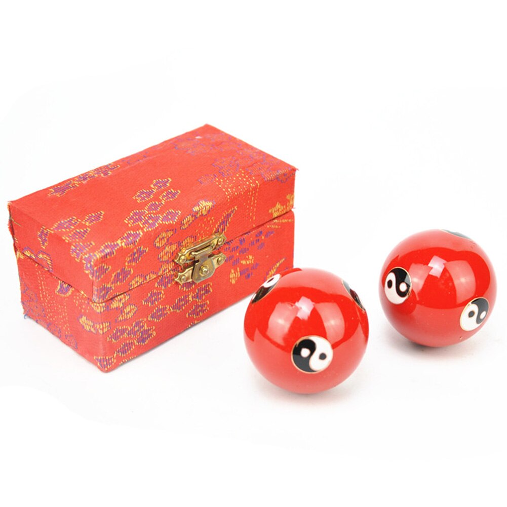 Rolling Baoding Yin Yang Relaxation Balls De-Stress Holistic Chinese Wellness Balance NEW