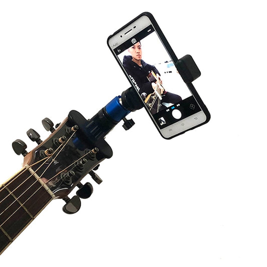 Guitar Head Mobile Phone Clip Clamp Musicians, Content Creators, Live Streaming NEW