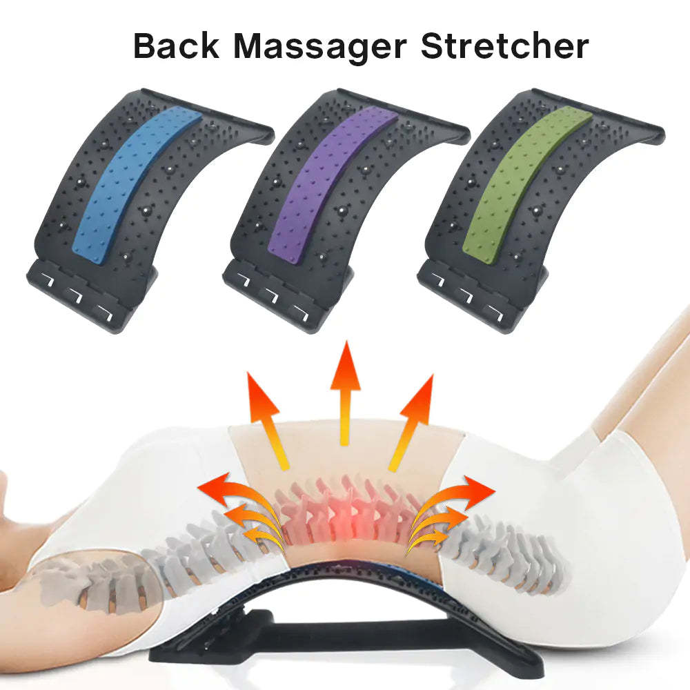 Back/Neck Massage Pad Acupressure Points Relieve Tension/Pain Spine NEW