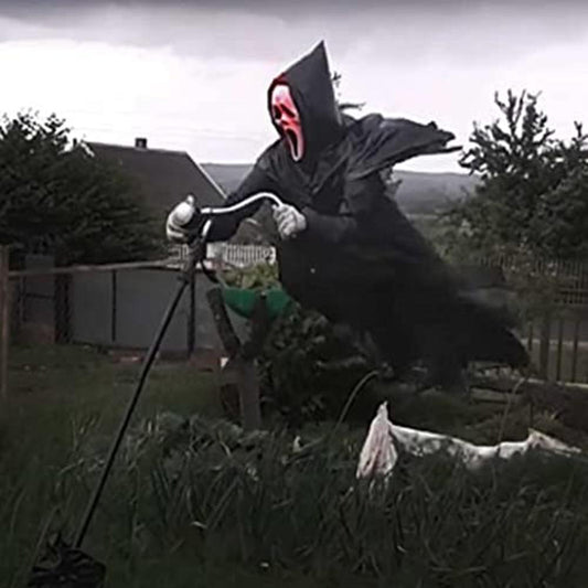 Halloween Decoration Ghostface Scarecrow Floating Lawn Decor Haunted House NEW