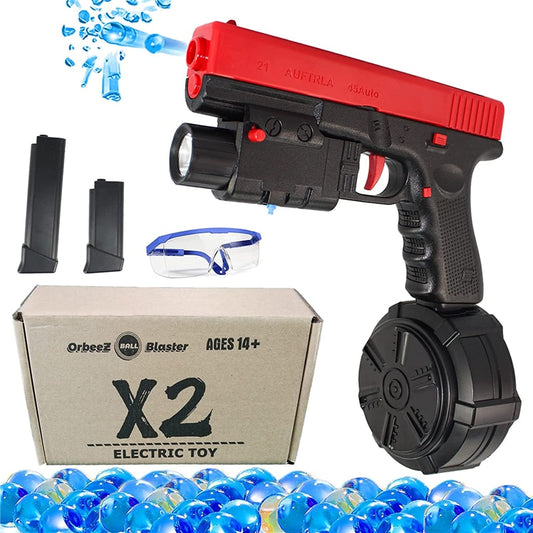 Electric Water Gel Ball Blaster Pistol Gun Outdoor Fun Challenges (Similar to Paint Ball) NEW