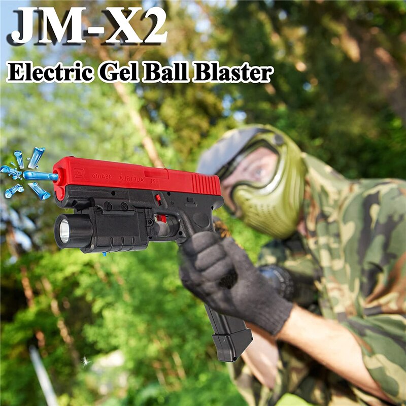 Electric Water Gel Ball Blaster Pistol Gun Outdoor Fun Challenges (Similar to Paint Ball) NEW