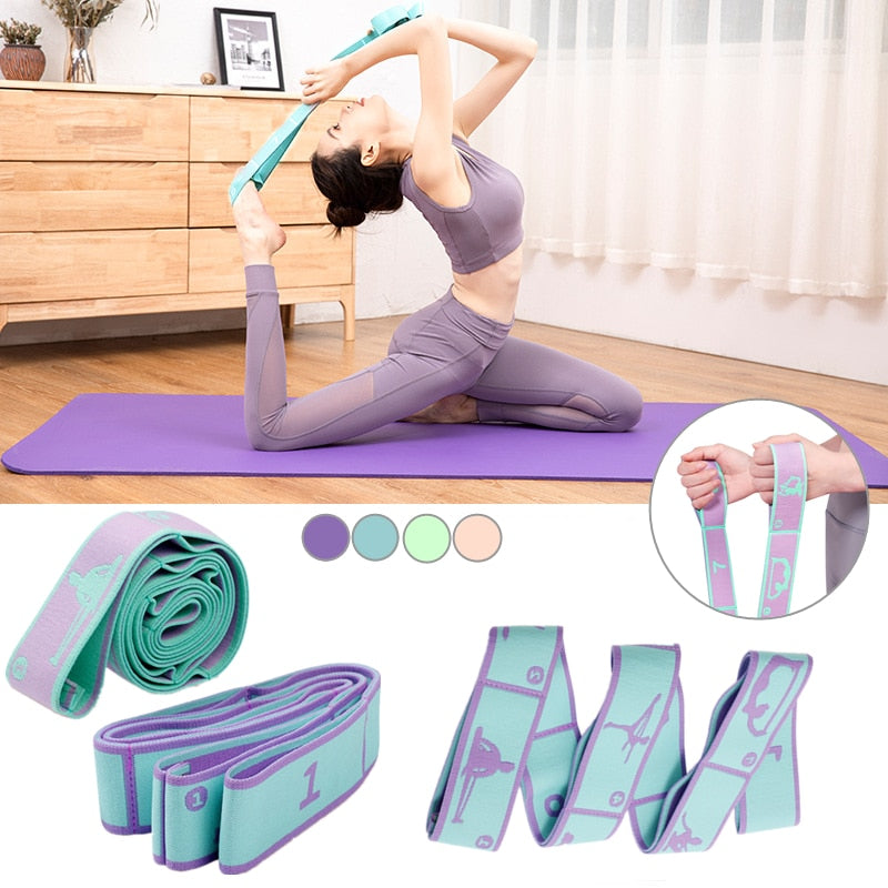 Yoga Exercises Pilates Elastic Band High Quality Materials Many Colors NEW