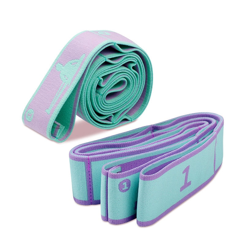 Yoga Exercises Pilates Elastic Band High Quality Materials Many Colors NEW