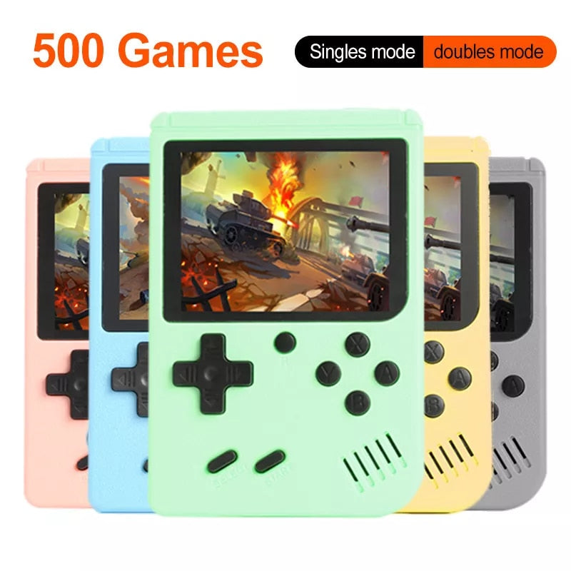 500 Games In 1 Retro Video Game Console Color NEW